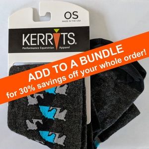 NWT Kerrits Warm Up Wool Socks